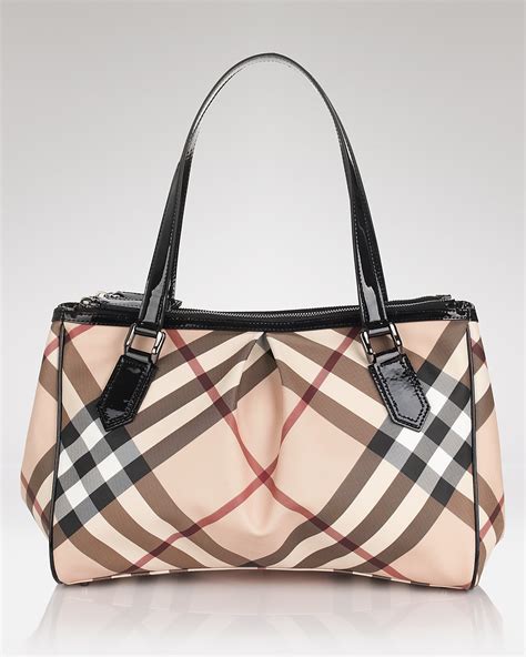 burberry medium nova check tote bag peacock|Burberry Nova Check Tote for sale .